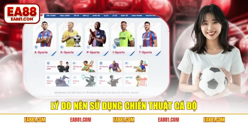 Lý do nên sử dụng chiến thuật cá độ